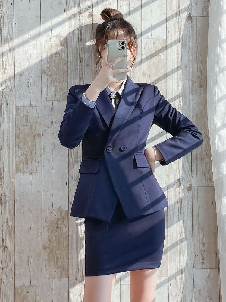 フォーマルスーツ エレガントビジネスレディーススーツセット