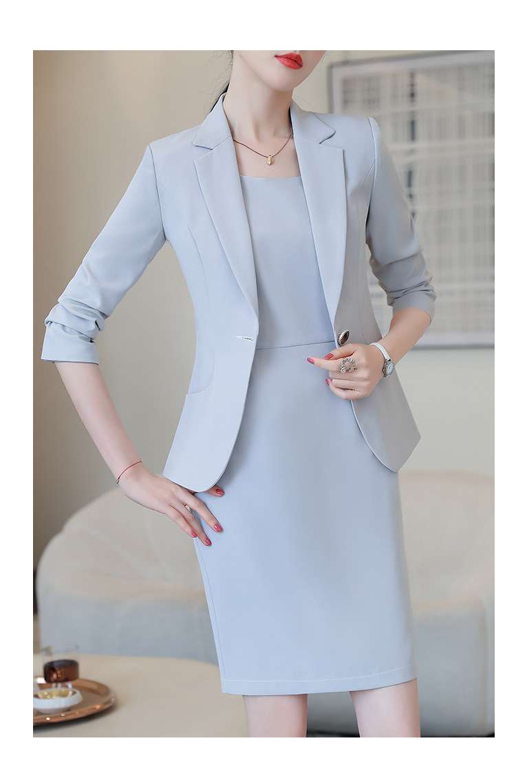 フォーマルスーツ エレガントノースリーブワンピーススーツ