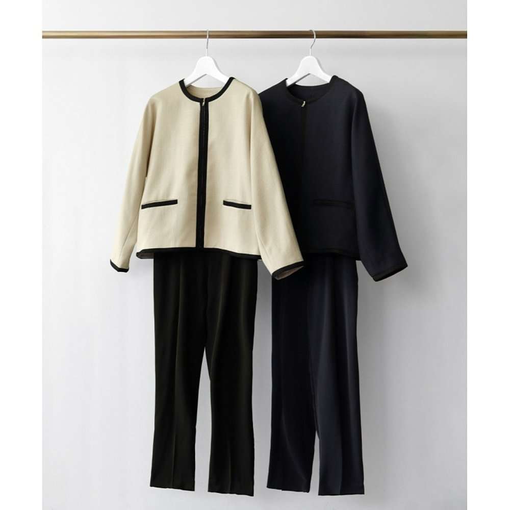 フォーマルスーツ エレガントツーピースジャケットパンツスーツ