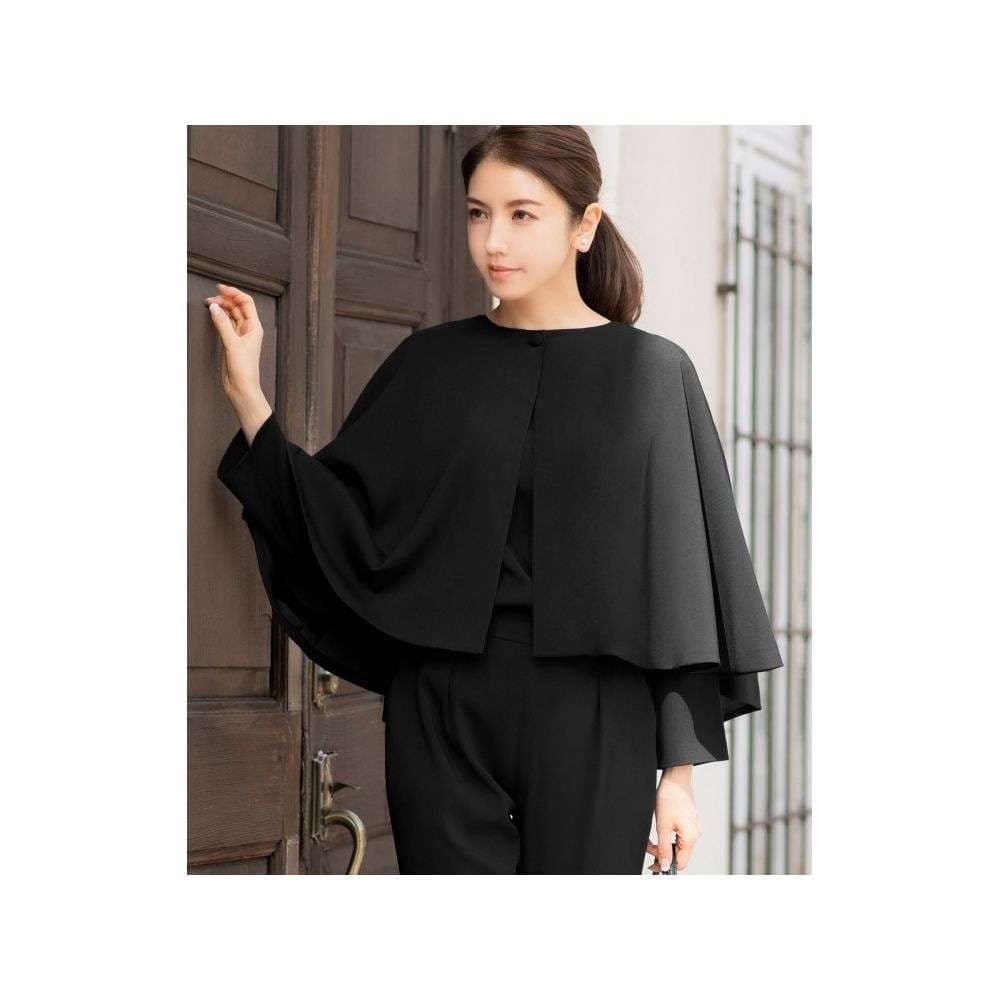 フォーマルスーツ エレガントオールブラックフォーマルセット