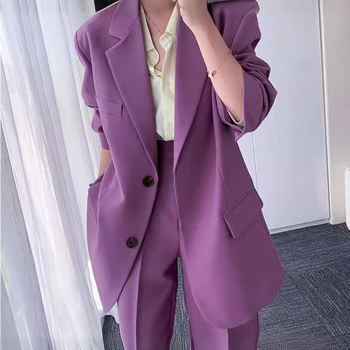 フォーマルスーツ エレガントオーバーサイズパンツスーツ