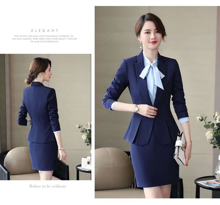 フォーマルスーツ エレガントオフィスレディスーツ4点セット