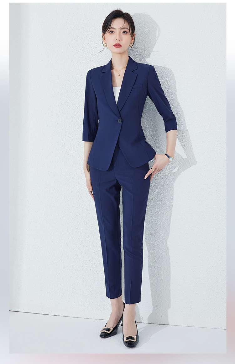 フォーマルスーツ エレガントな三つ釦テーラードジャケット