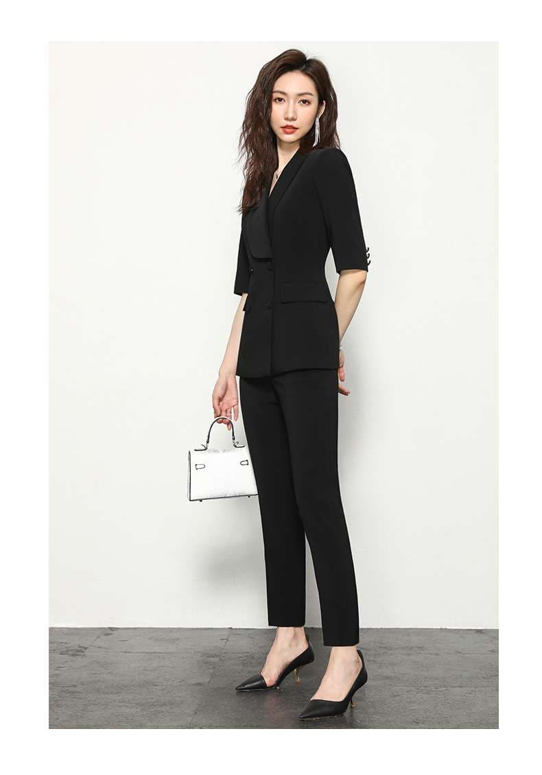フォーマルスーツ エレガントオフィスパンツスーツ