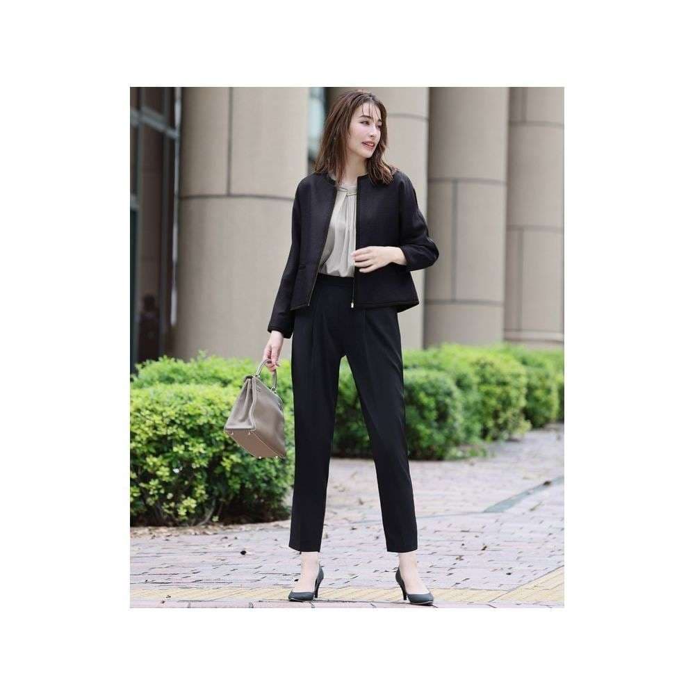 フォーマルスーツ エレガントツーピースジャケットパンツスーツ
