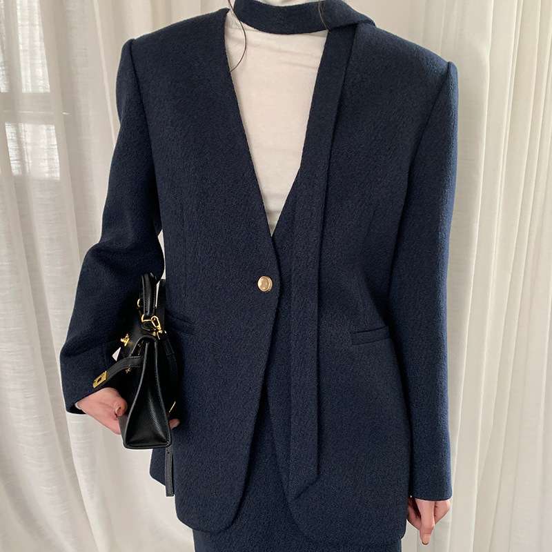 フォーマルスーツ テーラードセットアップ スーツ ロング丈