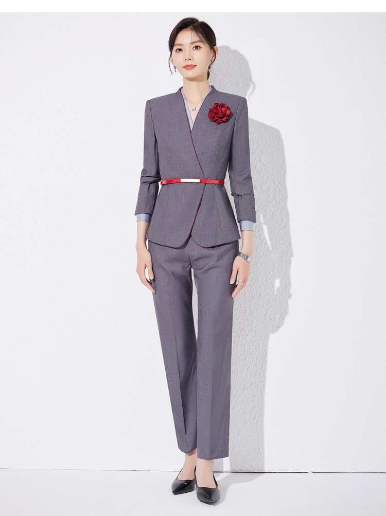 フォーマルスーツ エレガント アシンメトリー スーツ セットアップ