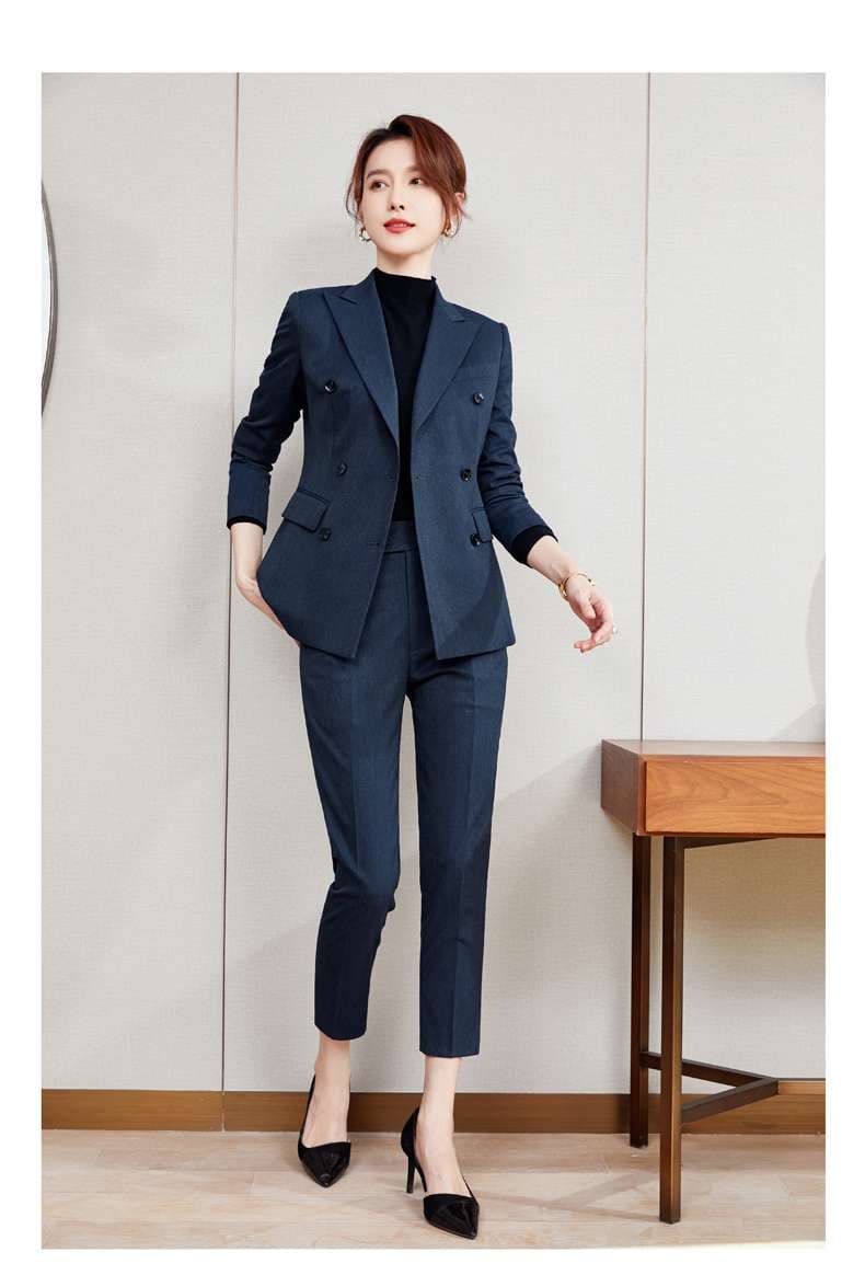 フォーマルスーツ エレガントオフィスレディスーツ 2点セット