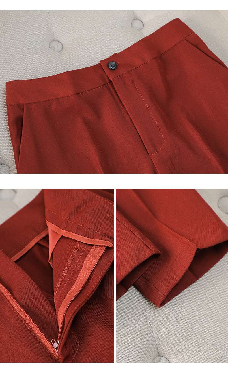 フォーマルスーツ シンプル上質フォーマルパンツスーツ