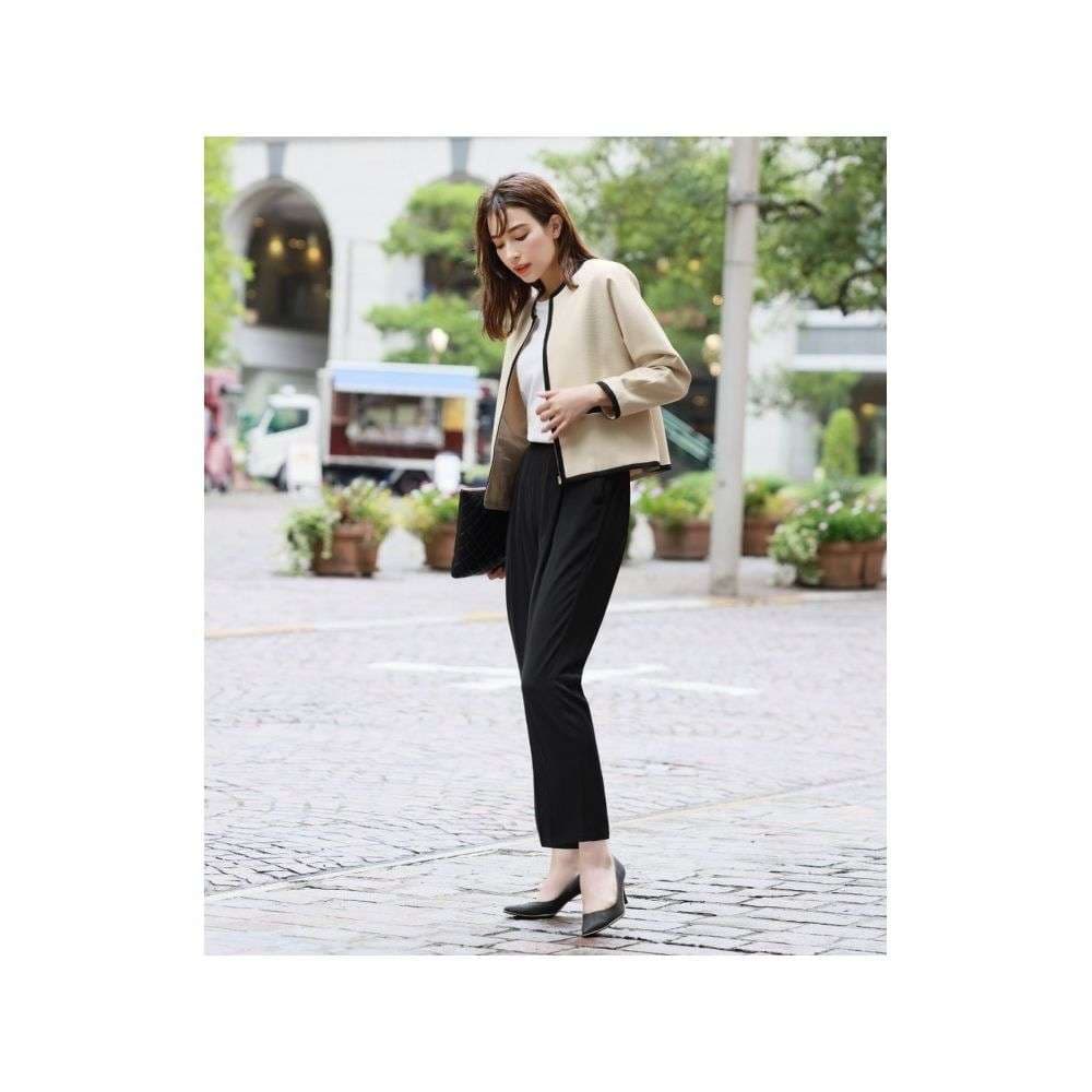 フォーマルスーツ エレガントツーピースジャケットパンツスーツ