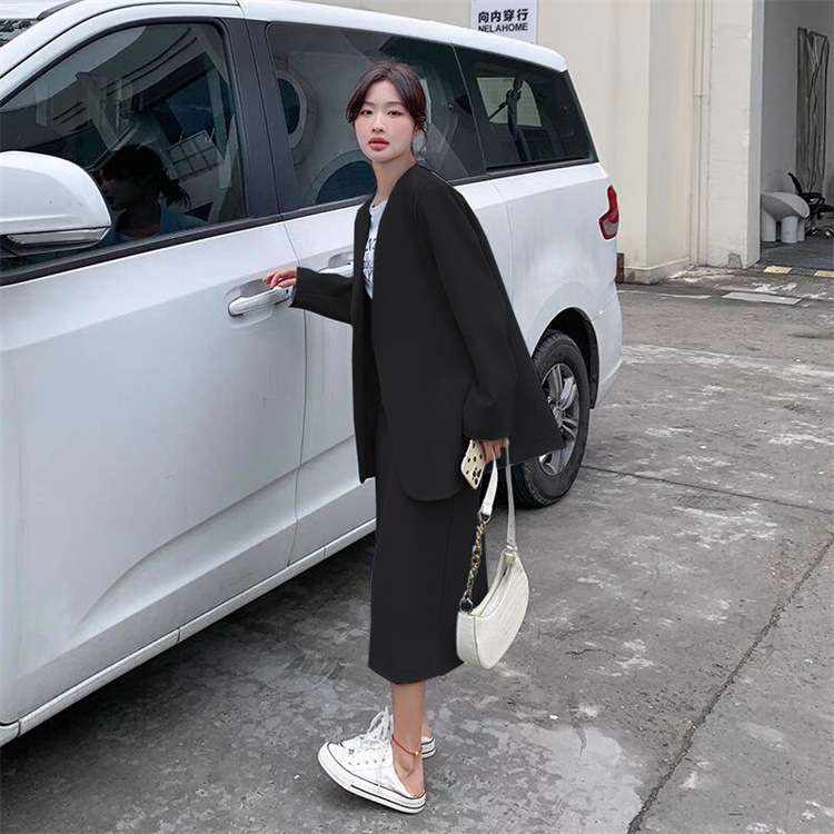 フォーマルスーツ シンプルオーバーサイズジャケットセットアップ