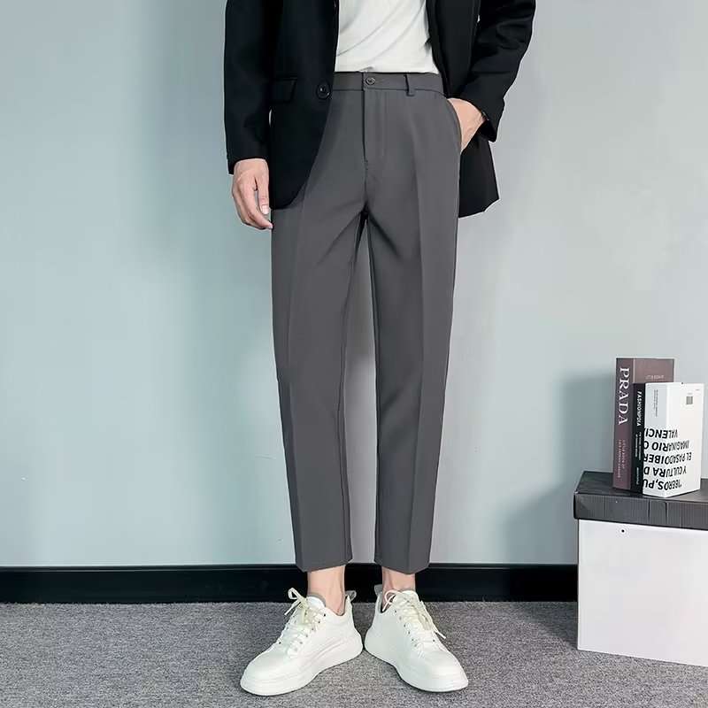 フォーマルスーツ スリムフィットスーツパンツ