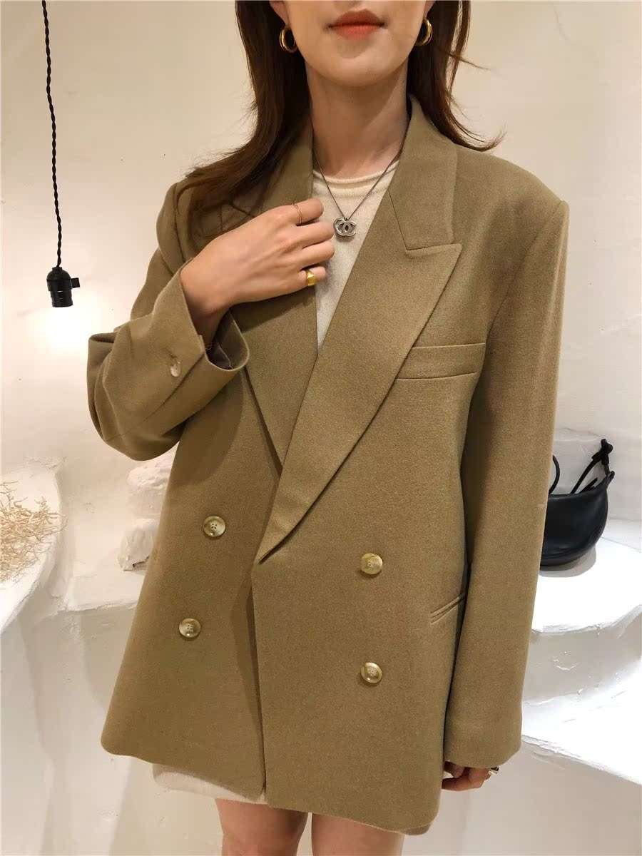 フォーマルスーツ オーバーサイズ ダブルブレスト ジャケット