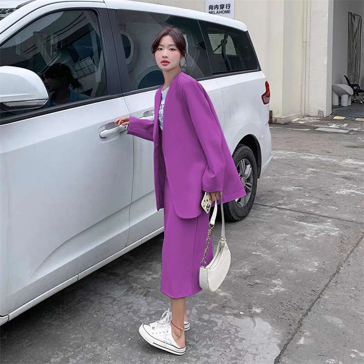 フォーマルスーツ シンプルオーバーサイズジャケットセットアップ