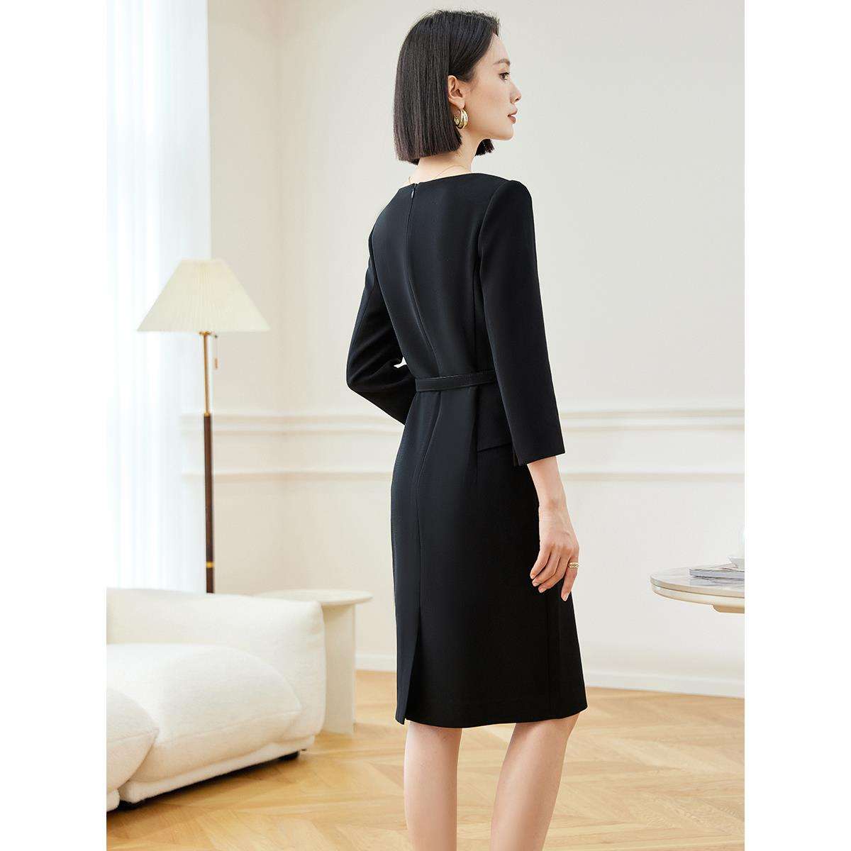 フォーマルスーツ エレガントオフィスワンピース