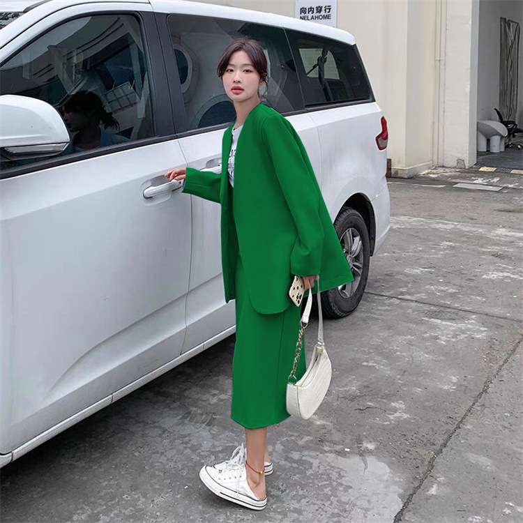 フォーマルスーツ シンプルオーバーサイズジャケットセットアップ