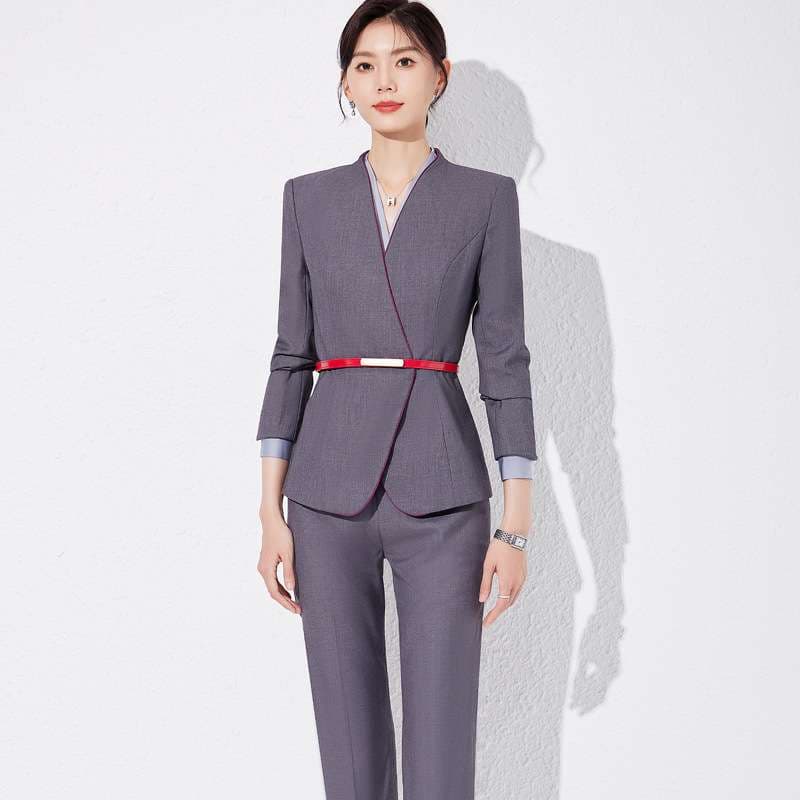 フォーマルスーツ エレガント アシンメトリー スーツ セットアップ