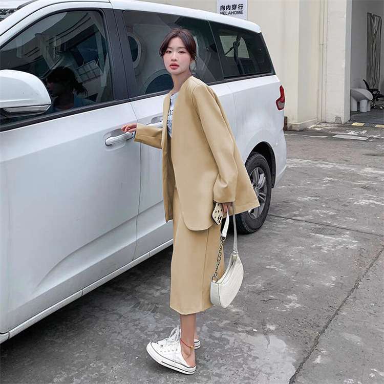 フォーマルスーツ シンプルオーバーサイズジャケットセットアップ