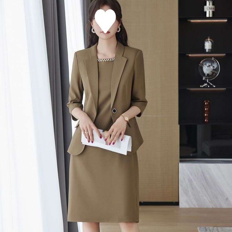 フォーマルスーツ エレガントオフィス用スーツワンピース