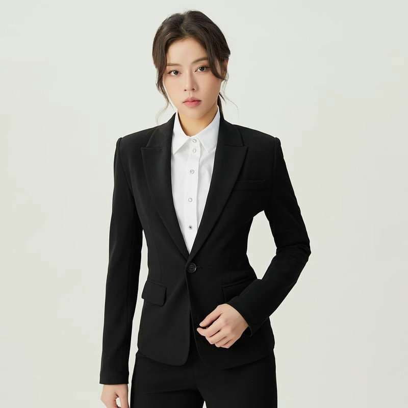 フォーマルスーツ 女性用スリムフィットスーツセット