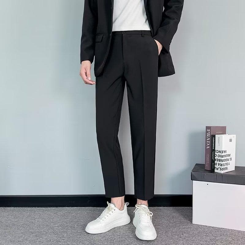 フォーマルスーツ スリムフィットスーツパンツ