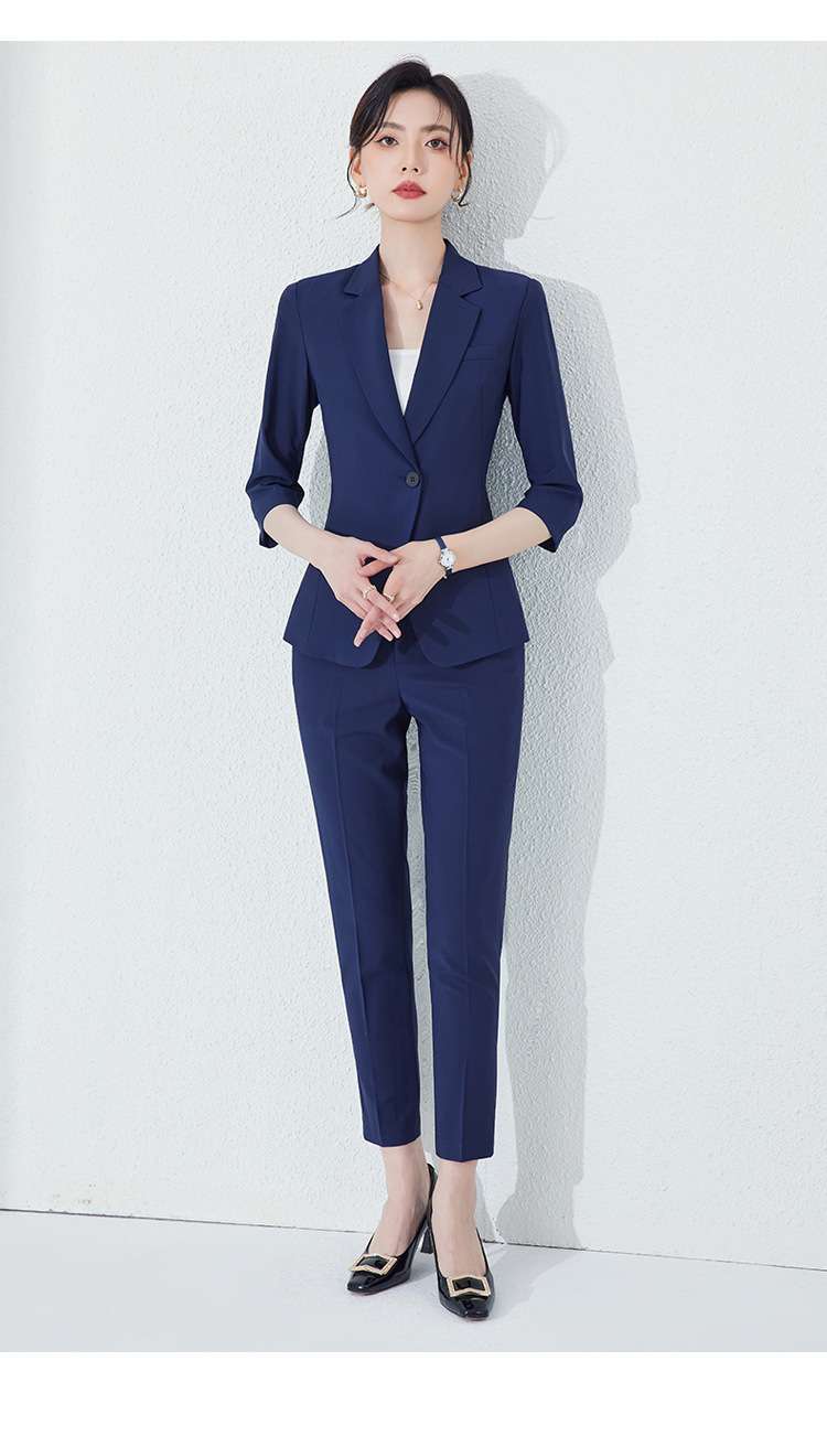 フォーマルスーツ エレガントな三つ釦テーラードジャケット