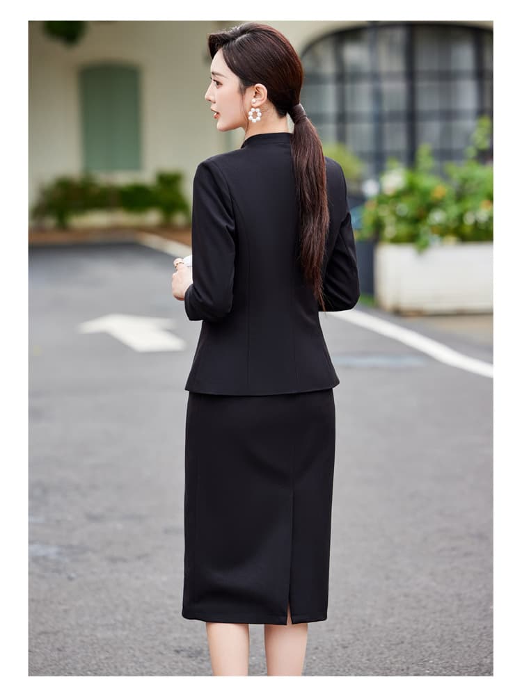 オフィス向け美シルエットフォーマルスーツ