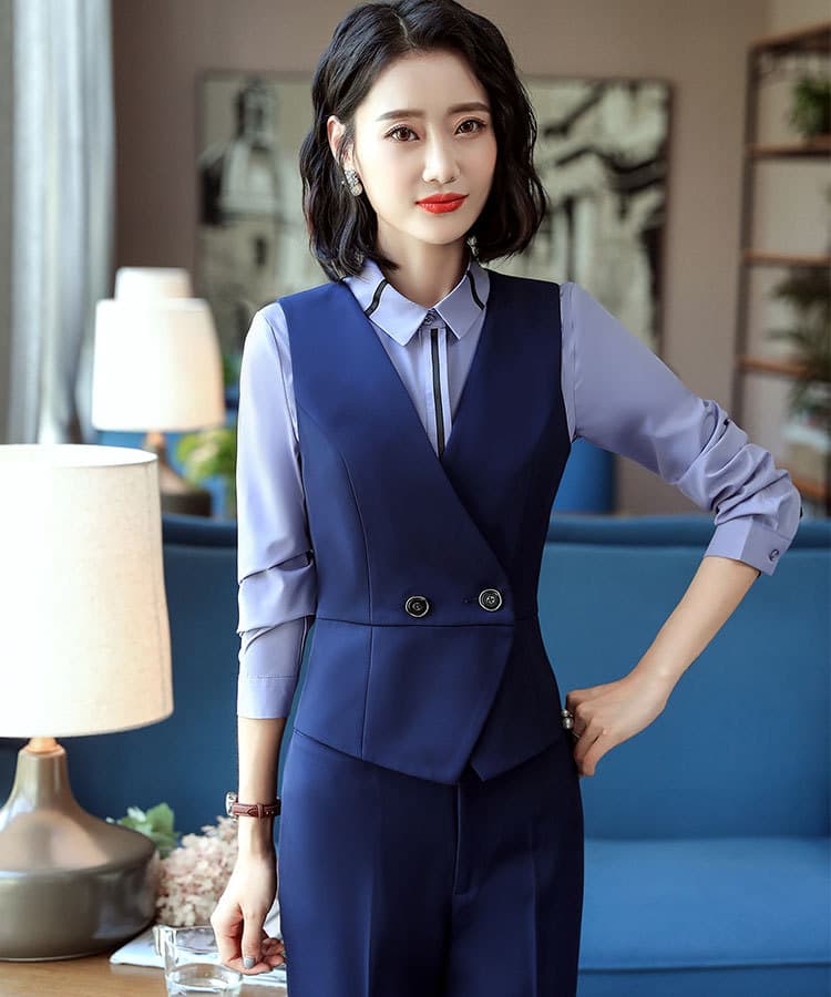 フォーマルスーツ 優美なシルエット ビジネススーツ